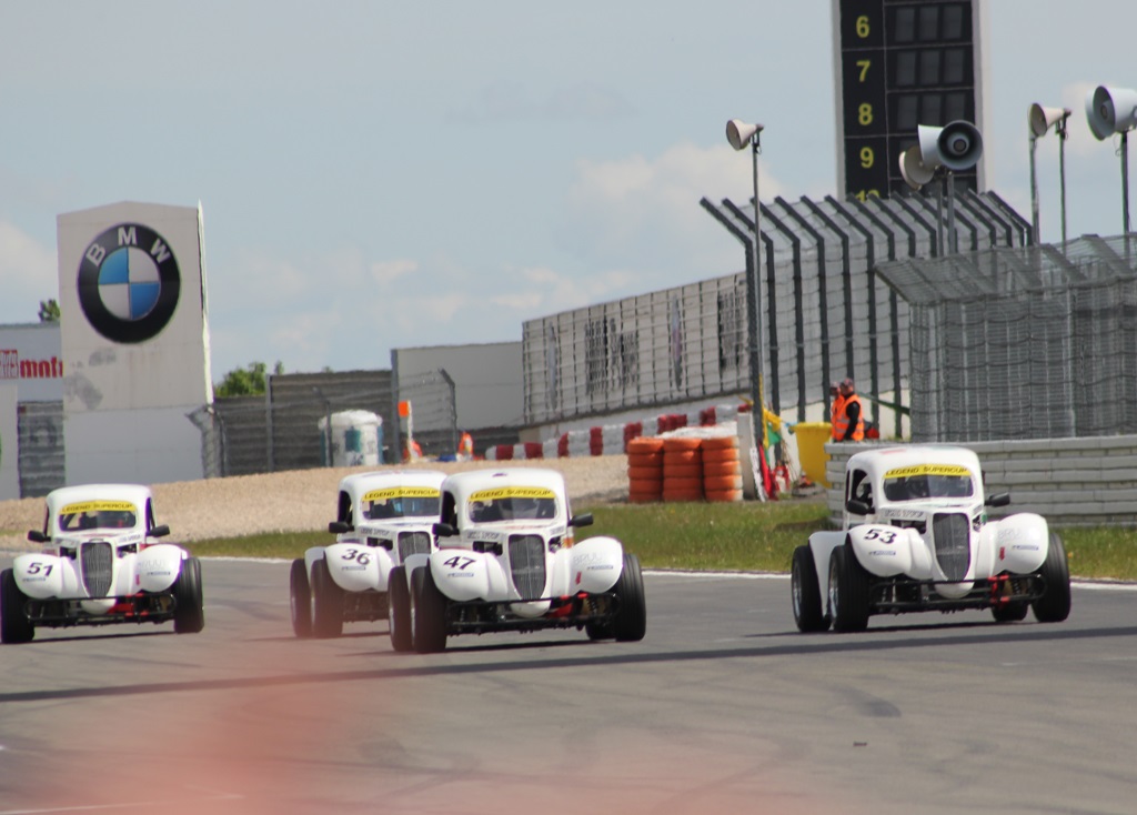 Der var tæt race i løb nummer 3.
(Foto: Nymark Racing)